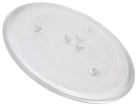 Drehteller für Mikrowelle, 25,5 cm, universal, drehbar, mit 3 Befestigungen und 3 Füßen