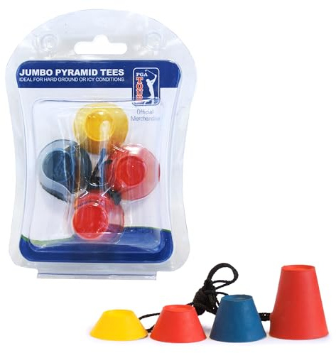 PGA TOUR 4 Pack Winter Tees , rot/gelb/blau PGAT95