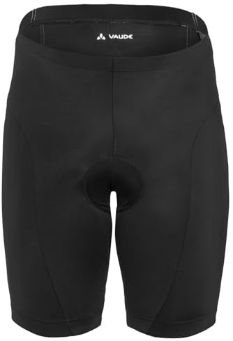 VAUDE Fahrradhose Herren kurz, Men’s Active Pants - gepolsterte Radhose mit hoher Elastizität für maximale Bewegungsfreiheit, schnelltrocknend & atmungsaktiv, Passform: Slim fit