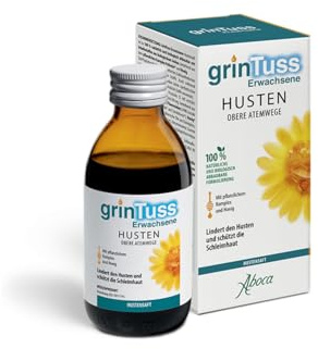 GrinTuss Hustensaft bei trockenem Husten, 180 g Lösung
