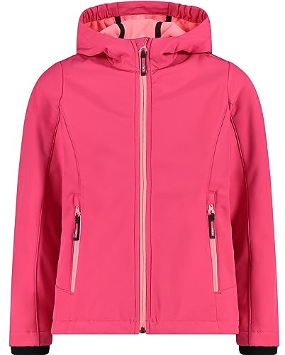 CMP - Kid G-Jacke mit fester Kapuze, Fuchsie, 152
