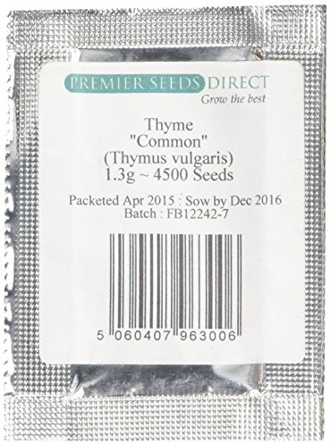 Premier Seeds Direct HRB31 0.5g Kraut ThymianSamen (Packung mit 3500)