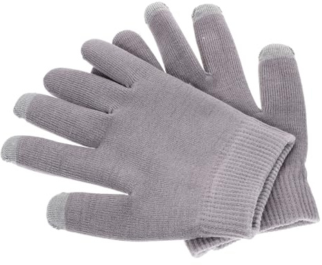 Feuchtigkeitsspendende Gelhandschuhe für Hände aus Baumwolle | Wiederverwendbar, Leichte Touchscreen Ausführung, 1 Paar, für Tägliche Nutzung und Reisen