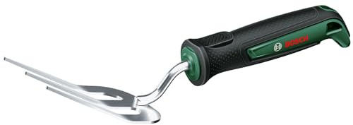 Bosch Garden Blumengabel/Handgabel | zum Graben oder Jäten, robust, Edelstahl, Softgrip, egonomisch