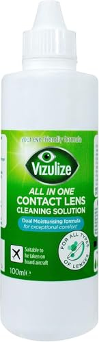 Vizulize All-in-One-Kontaktlinsenpflegemittel, Reisegröße, 100 ml