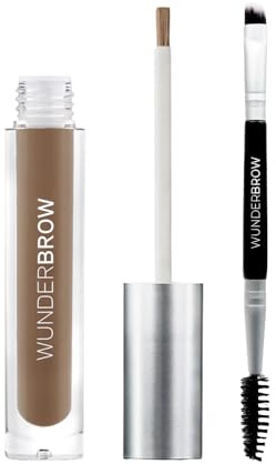 Wunderbrow Wasserfestes Augenbrauen Gel Brünette – Langanhaltende, natürliche Augenbrauenfarbe für volle, definierte Brauen