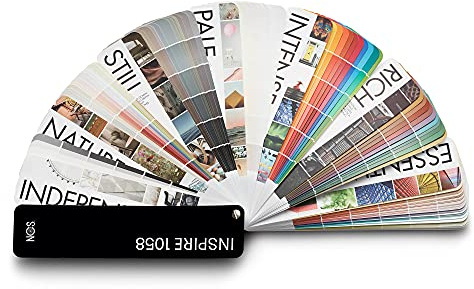 NCS Inspire 1058, professionelle Farbkarte für Innendekoration, Außendesign und Beschichtungsindustrie zur Identifizierung von Farben