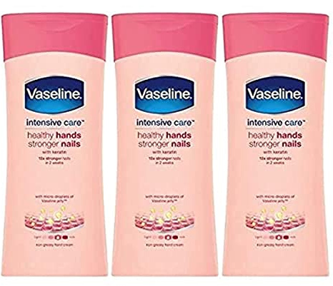 3 x Vaseline Intensivpflege Handcreme - Hand & Nagel - 200 ml