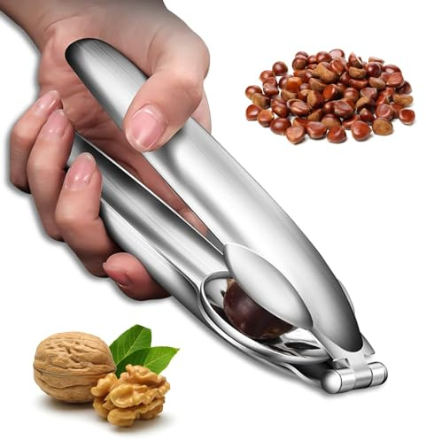 Maronen Schneider Edelstahl Kastanien Schneider Maroni Schneider Nussknacker Walnüsse Nussknacker Haselnüsse Maronizange Maronenzange Esskastanien Maronenschneider Chestnut Cutter