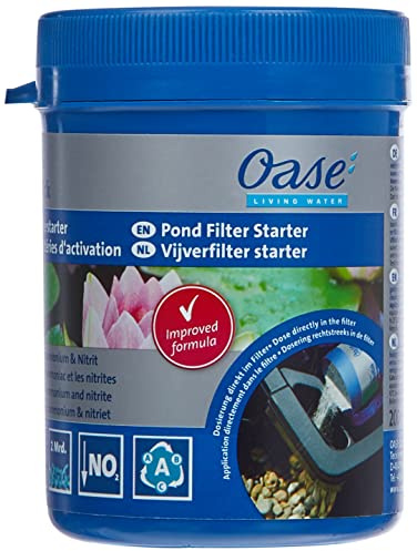 OASE 50295 AquaActiv BioKick, 200 ml (190 g) für 10.000 l - Teichbakterien Starterbakterien für Fischteich Gartenteich Schwimmteich