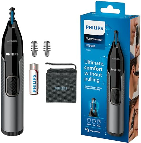 Philips NT3650/16 Nasenhaartrimmer, Serie 3000, wasserdicht Nc