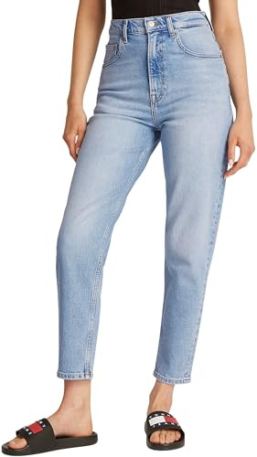 Tommy Jeans Damen Jeans Hose Mom-Fit Ultra High Waist