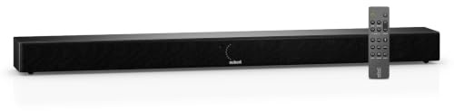 Nubert nuPro AS-2500, schwarz, HiFi-Soundbar Stereo mit HDMI, TV-Sound | Aktiver TV-Lautsprecher mit 2x 3-Wege-System, Voice+, Dolby Audio, DTS, Bluetooth 5.0 & 200 W Impulsleistung