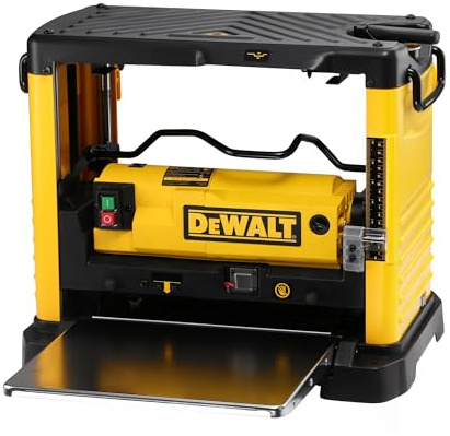 DEWALT DW733-QS - Cepillo de Regrueso Portátil 1.800 W, Schwarz, 52 x 31 x 44.5 cm