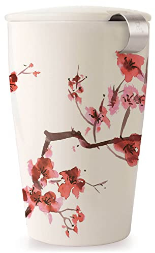 Tea forté 3910255 Kati Cup Keramikbecher Kirschblütenzweig