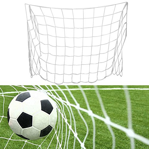 Wakects Fußballtornetz, 1,2 x 0,8 m, Polypropylen-Faser, langlebig, Ersatznetz für Fußballtraining