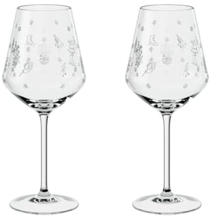 Villeroy & Boch – Toy's Delight Rotweinglas Set 2 Teilig Klar, Spülmaschinenfest, Weingläser Weihnachten Toys, Rotweingläser, Gläser Rotwein, Weihnachtsgeschirr, Kristallglas