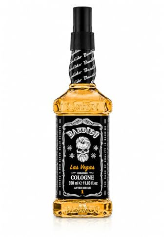 Bandido After Shave Las Vegas 350 ml – Barber Cologne Herren, Rasierwasser Herren, Eau de Cologne, Body Spray, Haarparfüm, Kolonya, Orientalischer Duft
