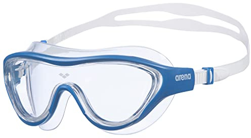 ARENA The One Schwimmmaske für Erwachsene, Unisex-Schwimmbrille mit Großen Linsen, UV-Schutz, Selbstregulierender Nasensteg, Orbit-Proof-Dichtungen, Anti-Beschlag-Beschichtung