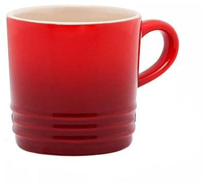 LE CREUSET Becher aus Steinzeug, 0,35 L, Kirschrot, 70302350600002