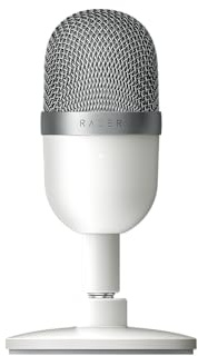 Razer Seiren Mini - USB Kondensator-Mikrofon für Streaming (Kompakt mit Supernieren-Richtcharakteristik, neigbarer Ständer, Integrierter Schockdämpfer) Mercury