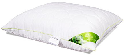 Kopfkissen Schlafkissen Baumwolle Bambus Steppkissen mit Reißverschluss Kissen weiß für Allergiker atmungsaktiv waschbar 60 Grad 40x40 40x60 50x60 50x70 70x80 Premium Qualität Öko-Tex Standard