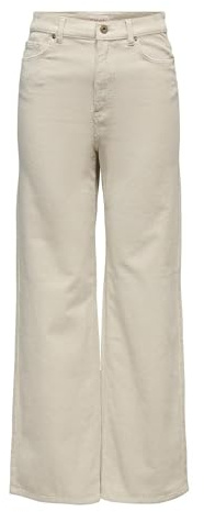 ONLY Female Klassische Hose ONLHOPE Weiter Beinschnitt Klassische Corduroy Hose