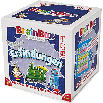 Brain Box 94915 Erfindungen, Lernspiel, Quizspiel für Kinder ab 8 Jahren