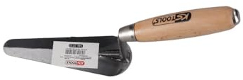 KS Tools 144.0132 Katzenzungenkelle,140mm,m.Holzgriff