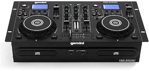 Gemini CDM4000BT - DJ Doppel-CD-Player mit Bluetooth und USB