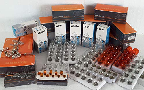 BLUETECH 260 STÜCK ProfiMega SET KFZ Beleuchtung Birne Auto Lampe Glühlampen LONGLIFE mit einer tolle Überaschung