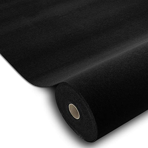 Teppichboden Auto Triumph 990 schwarz, Fertigmaß 130x200 cm