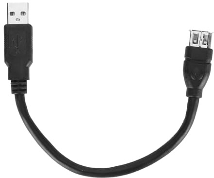 KIMISS Firewire 1394 6-polige Buchse auf USB 2.0 AM-Adapterkabel, Plug & Play, Hochgeschwindigkeits-Datenübertragung, Flexibles PVC-Material, Kompatibel mit DV-Camcordern und