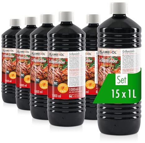 HC- Grillanzünder flüssig 15 x 1 Liter