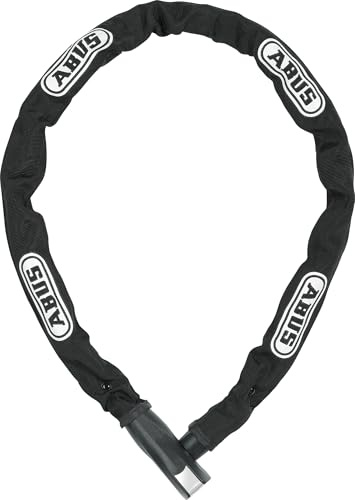 ABUS Kettenschloss Steel-O-Chain 880 – Fahrradschloss aus gehärtetem Stahl Sicherheitslevel 8 – Schwarz – 110 cm