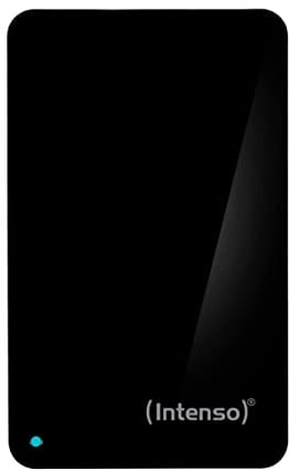Intenso Memory Case 500 GB Externe Festplatte (6,35 cm (2,5 Zoll) 5400 U/min, 8 MB Cache, USB 3.0) schwarz, 6021530