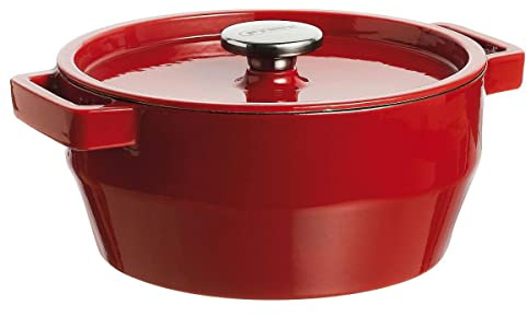 PYREX Bratentopf, Gusseisen, Rot, SC5AC24/5141