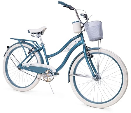 Huffy Deluxe Cruiser Damenfahrrad 26 - Smaragdgrün, Grün