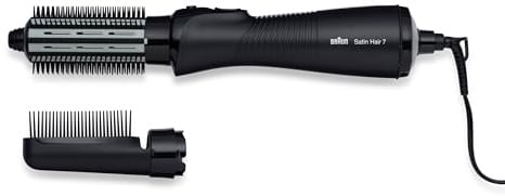 Braun Satin Hair 7 AS 720 Warmluft-Lockenstab mit IONTEC Technologie (inklusive Kamm-und Bürstenaufsatz)