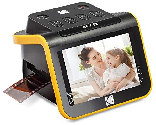 KODAK Slide N SCAN Film und Slide Scanner mit 5 Zoll LCD-Bildschirm, Schwarz