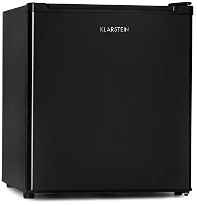 Klarstein Garfield Eco - Mini Gefrierfach Mit 34 L Nutzinhalt, 4-Sterne, 2 Ebenen, 41 dB, Ca. 44 x 52 x 47 cm (BxHxT), Schwarz