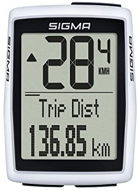 SIGMA BC 12.0 WR | kabelgebundener Fahrradcomputer mit 12 Funktionen | Fahrradcomputer für alle Radfahrabenteuer | Einfache Bedienung mit großen Tasten und übersichtlicher Darstellung