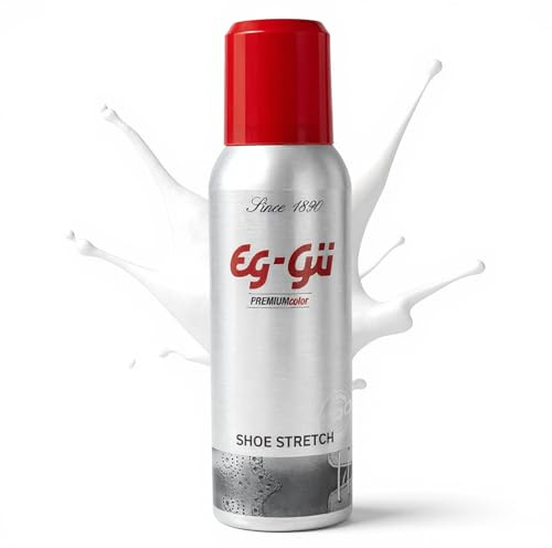 eg-gü Schuhdehner Schaum 125 ml – Dehnungsschaum & Schuhweiter für Schuhe – für Leder & Kunstleder – gegen Druckstellen – farblos & geruchsneutral