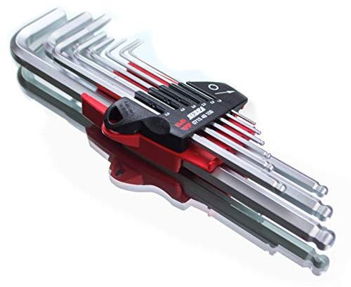 Würth Winkelschraubendreher Sortiment 9 tlg. mit Kugelkopf Sechskant Imbuss Lebenslange Zebra Qualität !!!
