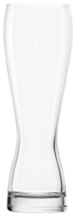 Stölzle Lausitz Weizenbiergläser Kristallglas 670 ml, 6er-Set | Klassische Weizenbiergläser für Hefeweizen und Weißbier, aus hochwertigem Kristallglas, stoßfest & spülmaschinengeeignet