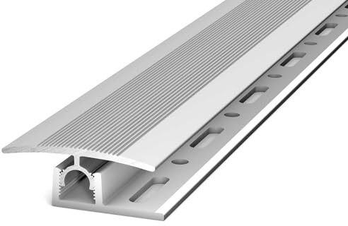 Übergangsprofil mit Basisprofil 90cm Silber