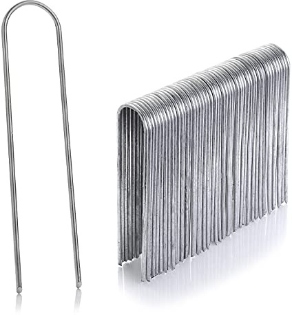 GardenMate Erdanker verzinkt, 150mm lang, 25mm breit, Ø 2,9 mm, 250 Stück