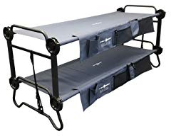Disc-O-Bed L mit Seitentaschen anthrazit