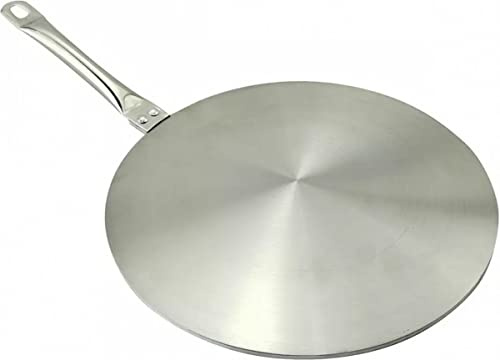 Induktionsadapter XL- Adapterplatte Edelstahl Induktion 28 cm - Induktionskonverter