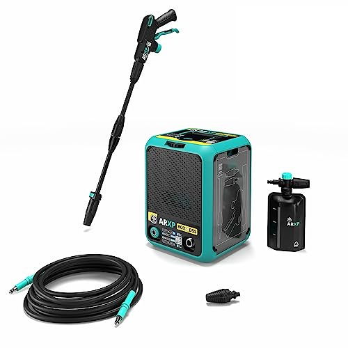 ARXP Hochdruckreiniger BOX4 180DSS kompakt (2500 W, 180 bar, 500 l/h), Blaugrün/EIN Hauch von Paradies (Trace of Paradise)